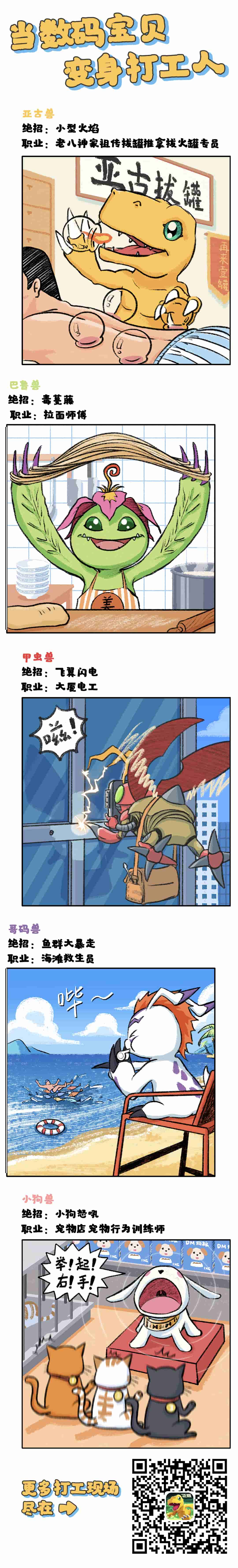 数码宝贝新世纪：当数码宝贝变身打工人！？