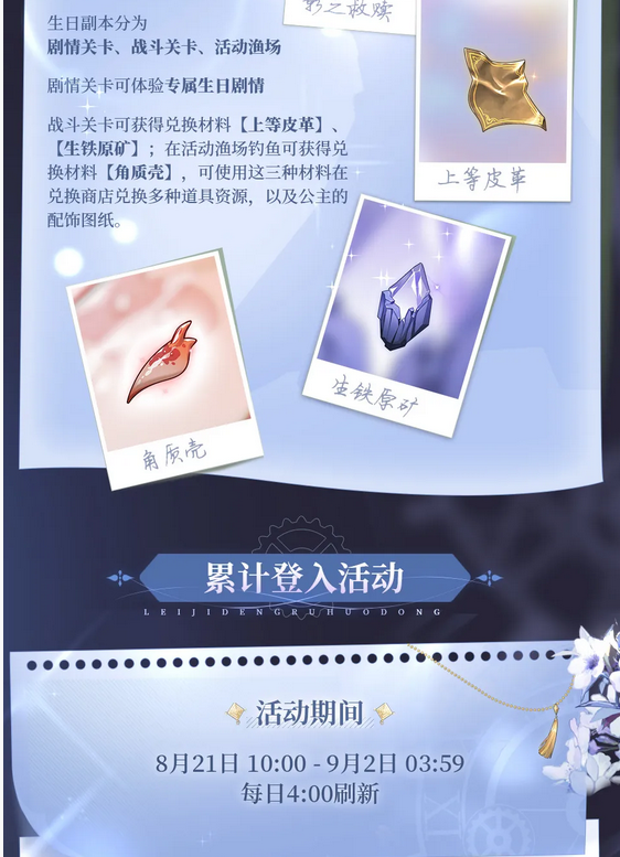 《少女的王座》2021年乌列尔生日活动介绍