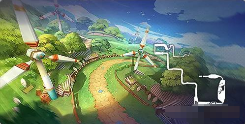 《跑跑卡丁车手游》森林牧羊场跑图攻略