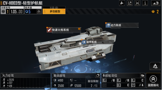 《无尽的拉格朗日》战舰优劣势分析：护航艇篇