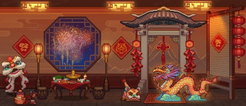 《复苏的魔女》春节活动今日开启，一起击退年兽！