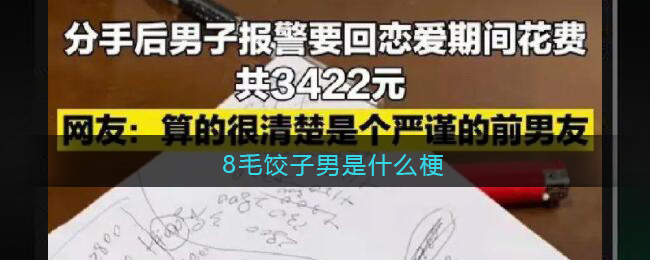 8毛饺子男是什么梗