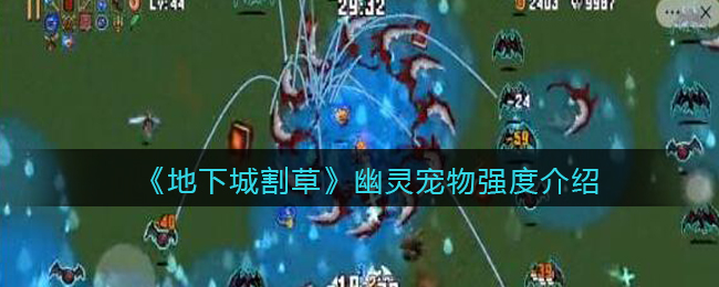 《地下城割草》幽灵宠物强度介绍