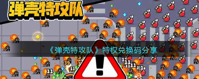 《弹壳特攻队》特权兑换码分享