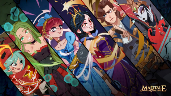 祖龙娱乐《以闪亮之名》火爆全球后，首款卡牌《Madtale Idle RPG》海外首曝广受好评