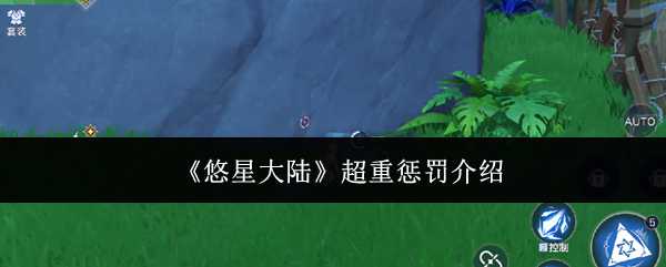 《悠星大陆》超重惩罚介绍