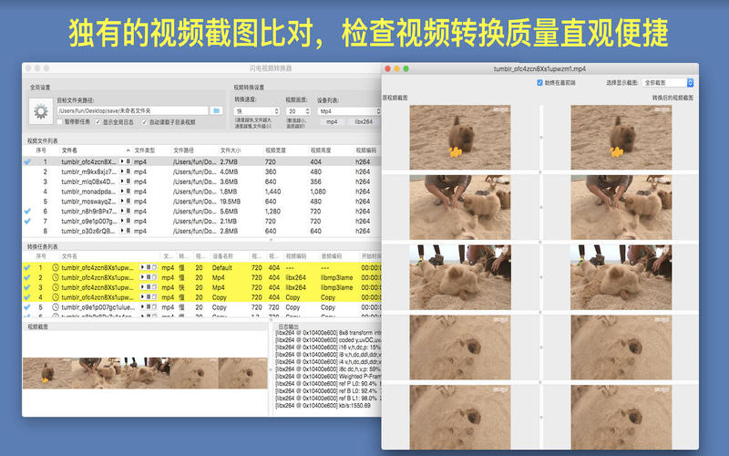 闪电视频转换器手机软件app截图