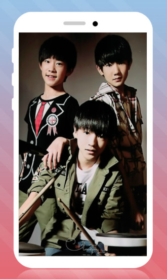 TFBOYS主题锁屏手机软件app截图