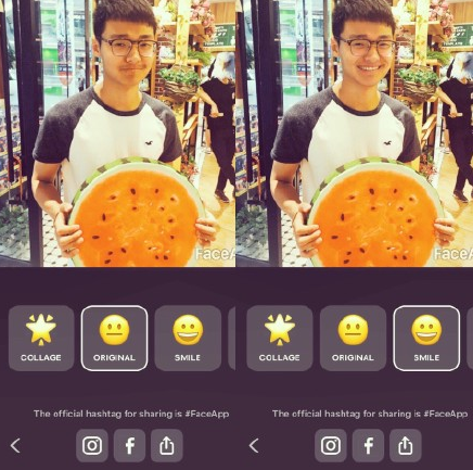 《face app》导入图片的方法介绍