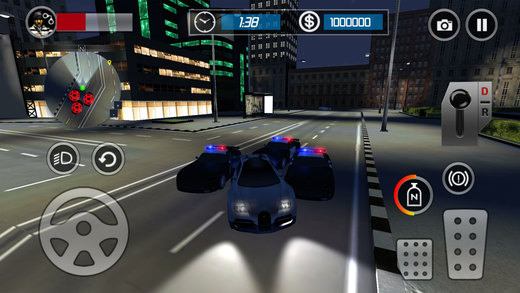 警车逃脱3D手游app截图