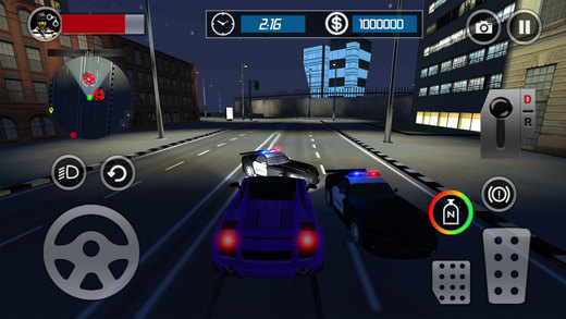 警车逃脱3D手游app截图