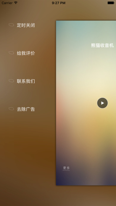 熊猫收音机手机软件app截图