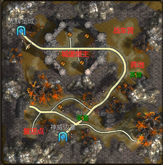 《权力与荣耀》空城战玩法介绍