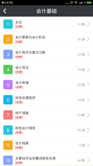 会计从业资格总题库手机软件app截图