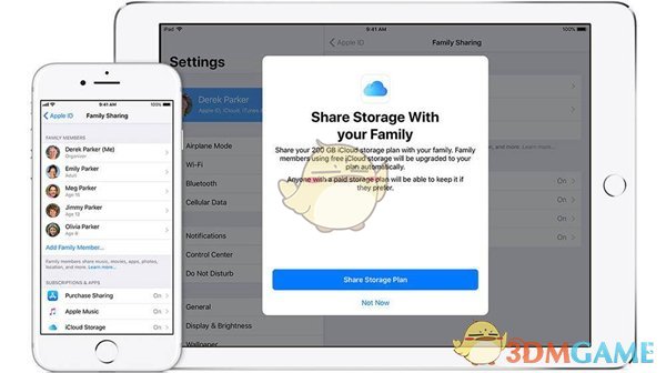 《iPhone》iOS11“iCloud家人共享”设置方法介绍