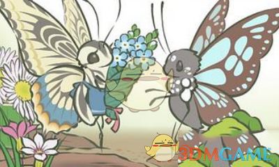 《旅行青蛙》蝴蝶明信片获取方法