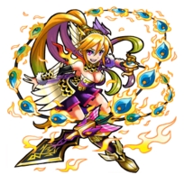 《怪物弹珠》凤凰女帝朱雀S图鉴