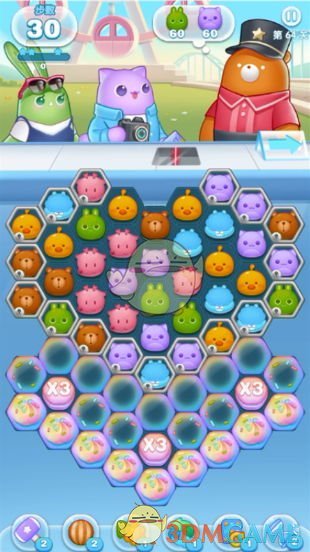 《消除者联盟》64关攻略