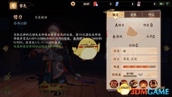 《决战平安京》首无技能解析介绍