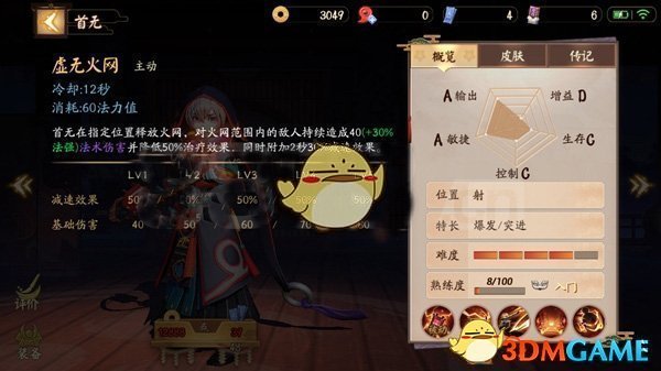 《决战平安京》首无技能解析介绍
