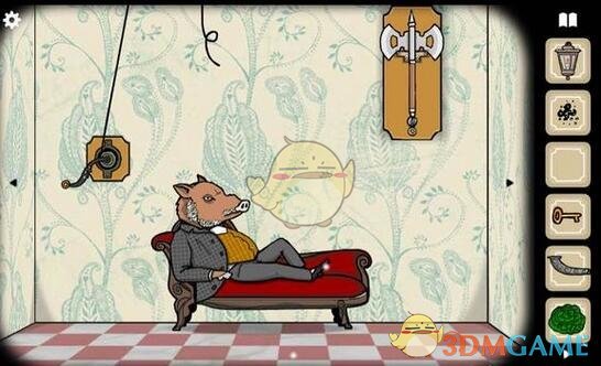 《锈湖：旅馆》野猪房间第4关攻略
