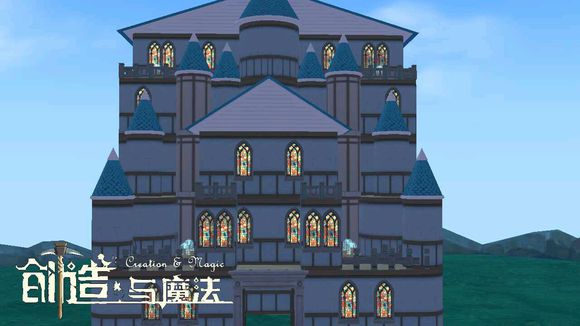 创造与魔法花窗别墅平面设计图