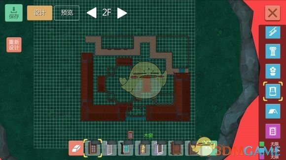 创造与魔法古风建筑设计图 