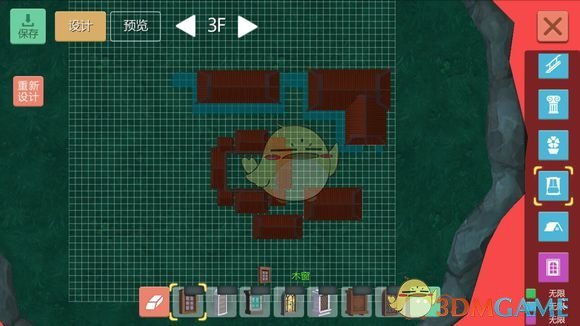 创造与魔法古风建筑设计图 