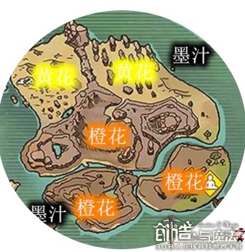 《创造与魔法》面包岛资源攻略 面包岛资源分布一览