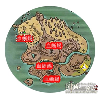 《创造与魔法》面包岛资源攻略 面包岛资源分布一览