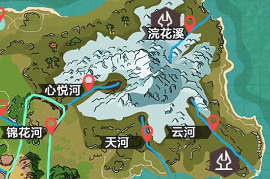 《创造与魔法》大闸蟹在哪里钓？大闸蟹分布介绍