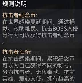 《明日之后》抗击者纪念币获取方法汇总