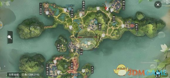 《楚留香》手游1月18日坐观万象修炼点坐标