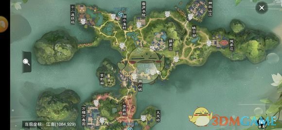 《楚留香》手游1月26日坐观万象修炼点坐标