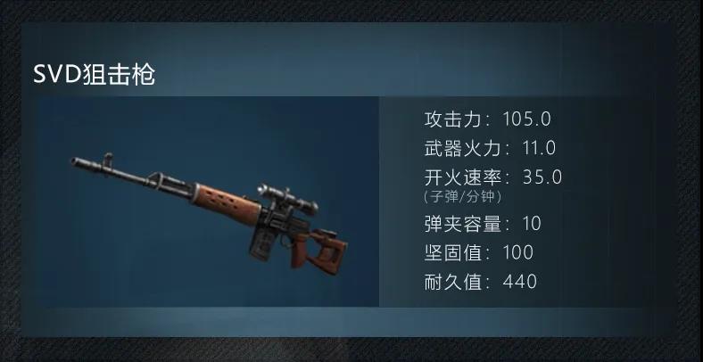 《明日之后》SVD狙击枪配方介绍