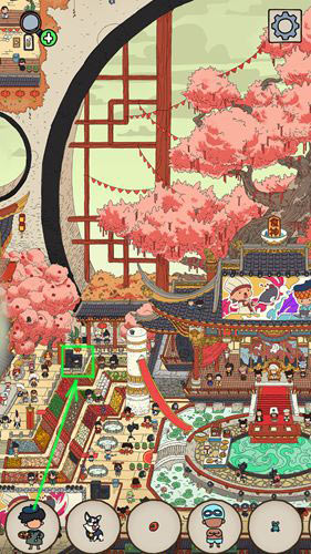 《梦境侦探》画画的人位置介绍