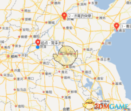 《百度地图》多地点线路标记连接教程