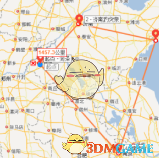 《百度地图》多地点线路标记连接教程