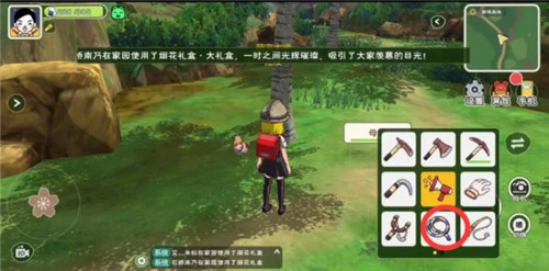 《小森生活》捕捉绳使用方法