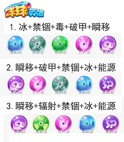 球球英雄竞技模式阵容推荐