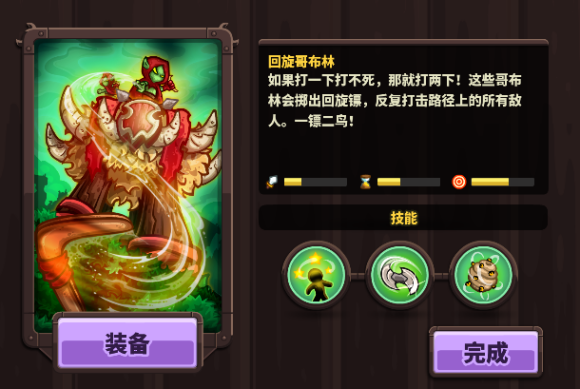 《王国保卫战4》回旋哥布林技能强度分析