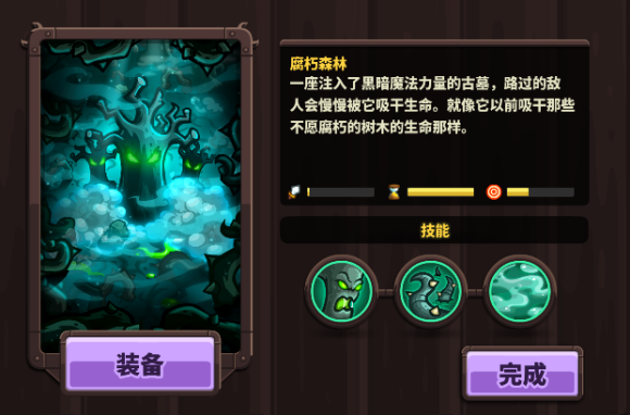 《王国保卫战4》腐朽森林技能强度分析