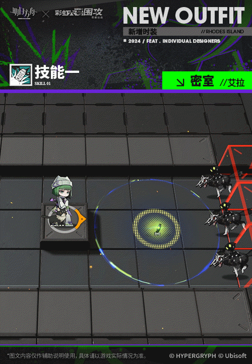 《明日方舟》ELA艾拉伴生皮肤密室内容一览