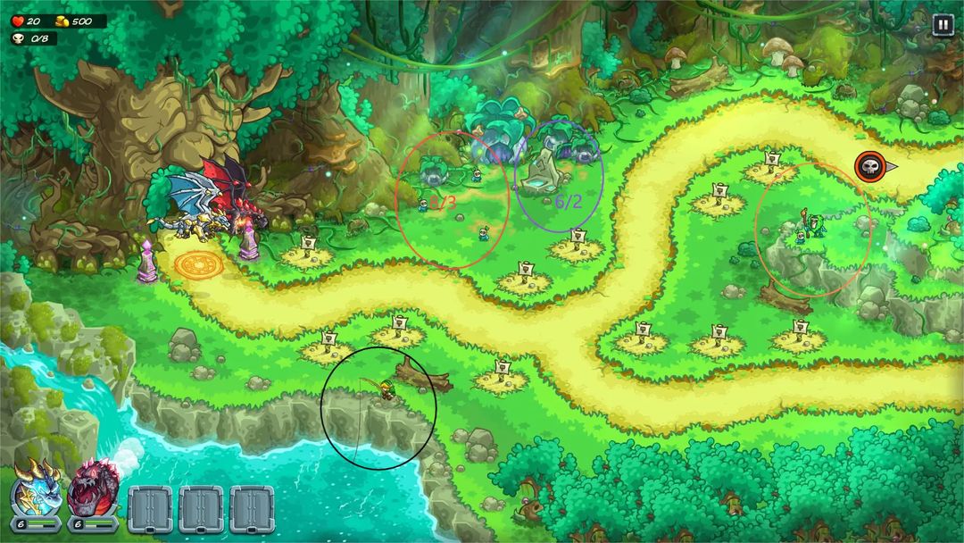 《王国保卫战5：联盟》永辉森林彩蛋位置分布一览