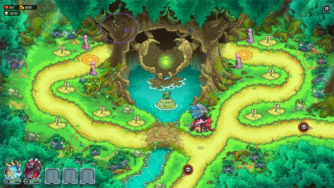 《王国保卫战5：联盟》永辉森林彩蛋位置分布一览